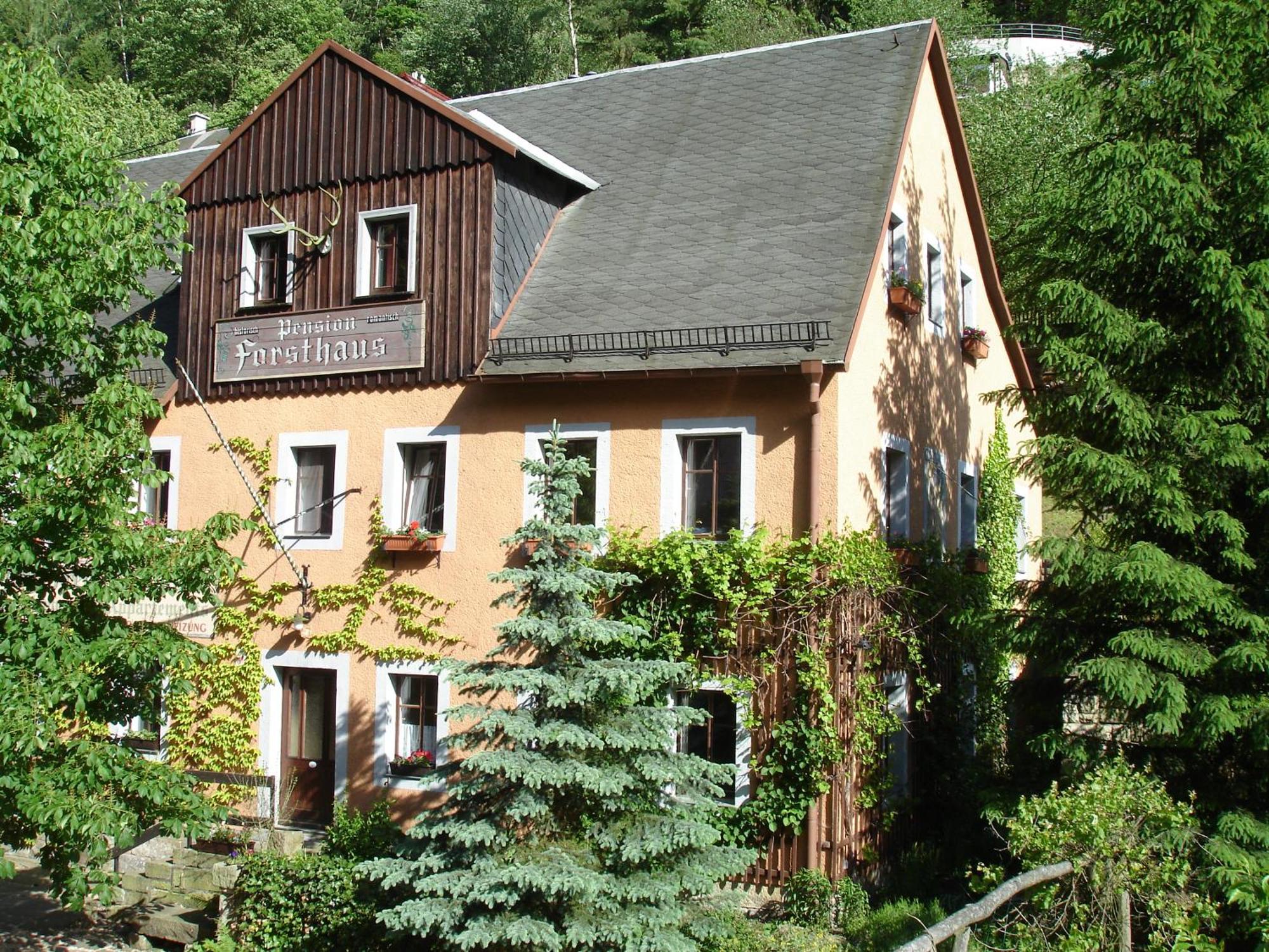 Das Forsthaus Hotelapartments Bad Schandau Luaran gambar